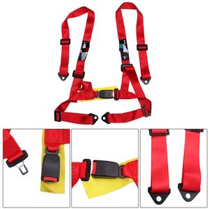 2インチナイロンシートベルト4点ポリエステルバックル用自動車自動車レースハーネス安全ハーネススポーツ - Product Image 3