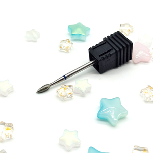 Broca de Diamante para Uñas con Forma de Llama de 2.6mm, Grano M, Fresa Rotatoria, Lima de Uñas, Herramienta de Manicura y Pedicura, Brocas de Diamante para Uñas - Product Image 6