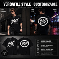 T-shirt Homme T12 MINFAN en Gros 100% Coton Manches Courtes Imprimé Graphique Ample Mode Rétro Streetwear Motif Cercle