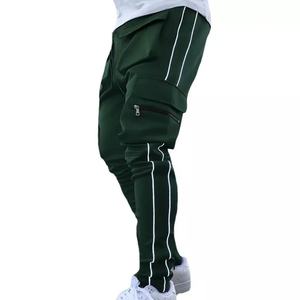 Pantalones Deportivos de Trabajo Reflectantes con Bolsillos y Logotipo Personalizado para Hombre - Product Image 6