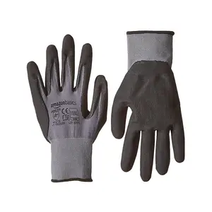 Gants de travail de sécurité pour hommes EN388, en Nylon tricoté sans couture avec mousse respirante revêtue de Latex et de Nitrile, g-lovers