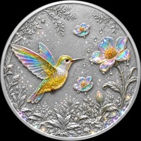 Pièces de monnaie en cuivre de 1 oz, pièces de monnaie en argent, pièces commémoratives en cuivre, médailles d'art métallique, souvenirs et cadeaux, articles d'artisanat métallique en gros