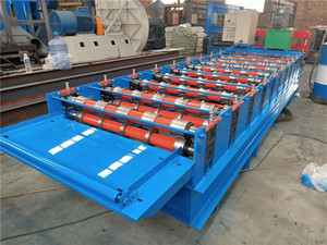 Customized Shape Single Layer Trapezoidal Building Material Machinery Metal Roofing <b>Sheet</b> Roll Forming Making Machine Prices - Product Image 4