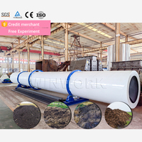 Séchoir rotatif WINWORK, machine de séchage de tambour, équipement de séchage d'engrais, haute efficacité, économie d'énergie, installation industrielle