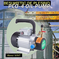 Wipcool PCO-4 électrique en acier inoxydable Pompe de chargement d'huile écologique Pompe de ravitaillement pour climatiseurs centraux