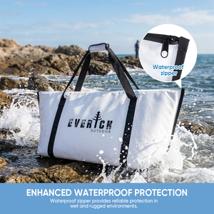 Sac isotherme <span class=keywords><strong>de</strong></span> pêche moderne, robuste, écologique, en PVC, étanche, portable, pour utilisation en bateau, OEM et ODM personnalisables - Product Image 6