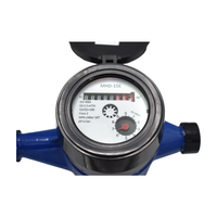 Best-Sale OEM Brass Horizontal Volumetric Water Meter-DN15 IP68 Waterproof 2.5m/h Flow Rate Threaded Connection 1 Year Warranty.