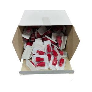 Sichere Einweg-Sterile ABS Luer-Lock-Kappen Kombi-<span class=keywords><strong>Stopper</strong></span> 100 Stück/Box ROT oder BLAU für Spritzen - Product Image 6