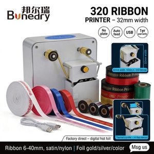 Impresora Digital de Cinta de 320 mm para Estampado en Caliente con Lámina Dorada, Máquina de Estampado en Caliente con Lámina Dorada para Camisetas, Cuero, Papel y Etiquetas - Product Image 2