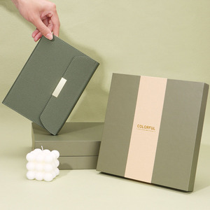 <span class=keywords><strong>2025</strong></span> thời trang Máy Tính Xách Tay Hộp quà tặng cao cấp văn phòng kinh doanh notepad doanh nghiệp cuộc họp thường niên A5 kinh doanh máy tính xách tay quà tặng với bút - Product Image 5