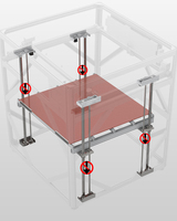 Imprimante 3D FDM industrielle de grande taille professionnelle Dowell Imprimante 3D pour l'impression de grands modèles