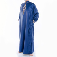 Dropshipping Vêtements islamiques longs à capuche pour hommes, Abaya marocaine de Dubaï, Thobe musulman arabe, Robe de prière pour hommes, Robe musulmane