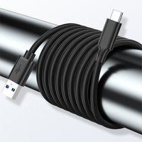 Hochgeschwindigkeits-10Gbps-Datenübertragung 3A 60W USB 3.0 zu Typ-C Verlängerungskabel für Computer Kopfhörer SSD/HDD