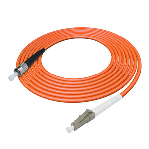 5 pièces/sac Câble de brassage <span class=keywords><strong>fibre</strong></span> <span class=keywords><strong>optique</strong></span> LC/UPC-ST/UPC MM Multimode 62.5-125 OM1 Simplex <span class=keywords><strong>Orange</strong></span> FTTH 1-5 mètres pour télévision par câble CATV - Product Image 3