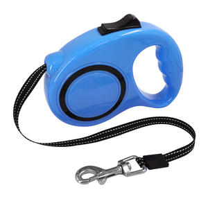 Durable 5M Multicolor Nylon Auto retráctil mascota perro correa reflectante sin enredos extensible para caminar y correr ESTILO OCCIDENTAL - Product Image 2