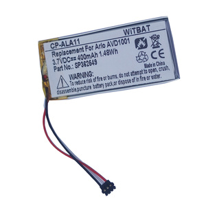 Batterie PTC362549 SP362549 pour sonnette vidéo <span class=keywords><strong>Arlo</strong></span> AVD1001 - Product Image 2