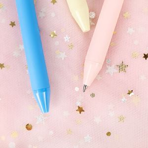 Custom Transparent Orange <b>Acrylic</b> <b>Pen</b> Cartoon Characters Gel Ball Point 0.7mm Writing Width Soft PVC for Business Promotion Gift - Product Image 5