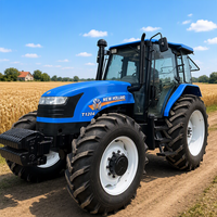 Penjualan Langsung Pabrik Traktor Pertanian New-Holland SNH1204 120hp Penggerak Empat Roda Bekas, Kondisi Baik.