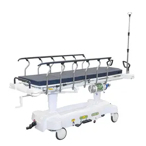 MN-YD001S 병원 다기능 유압 이송 들것 카트 모바일 의료 환자 수송 트롤리 침대