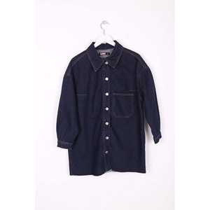 Chaqueta y Abrigo Vaquero Bordado para Mujer, Detalle de Bordado Elegante en Tela Vaquera Resistente - Product Image 1