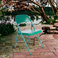 Chaise de réception pliable moderne en plastique écologique pour événements extérieurs et mariages - Portable, confortable, imperméable, certifiée TUV, idéale pour hôtels