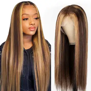 Pre Pluck Closure Human Hair HD Lace Wigs Glueless Full Lace Front Wigs For Black Women Brazilian Hair Hd Lace Frontal Wigs