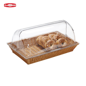 Copertura in acrilico per torta a cupola in policarbonato pane in plastica per alimenti trasparente per PC - Product Image 4