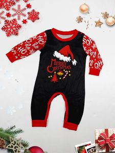 Set di <span class=keywords><strong>Pigiami</strong></span> Natalizi Coordinati per la Famiglia di Capodanno, alla Moda, Termici e Lavorati a Maglia <span class=keywords><strong>con</strong></span> Elastico in Vita, Logo Frontale per Genitori, Abbigliamento da Casa - Product Image 3