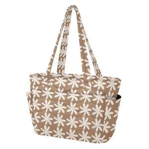 Bolsos de Mensajero Grandes de Poliéster Acolchado con Diseño de Flor de Tiare Hawaiana, Bolsos de Viaje, Bolsos Personalizados para Chicas, Bolsos de Mano para Mujer - Product Image 2