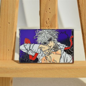 Broche imitation émail 5,5 cm, badge bouton anime <span class=keywords><strong>Kiryu</strong></span> Zero, décoration de papeterie, bijoux, artisanat en alliage - Product Image 2