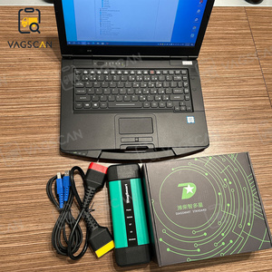 แล็ปท็อป CF54 + เครื่องมือวินิจฉัยอเนกประสงค์ Weichai Diagsmart 3.1 สำหรับเครื่องสแกนรถบรรทุก Sinotruk EOL พร้อมอินเทอร์เฟซ OBD/USB และฟังก์ชั่น Live - Product Image 1