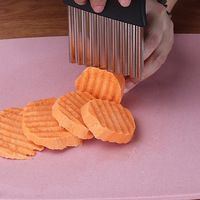Gadgets de cuisine en acier inoxydable Coupe-frites Trancheuse à pommes de terre Hachoir à légumes