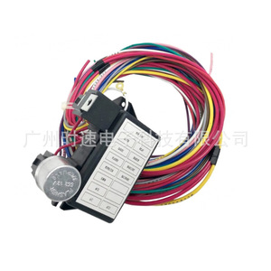 Faisceau de câblage pour voitures classiques, 12 voies, adaptateur universel Ez 12v, connecteur isolé en PVC pour Hot Rods et véhicules anciens - Product Image 3