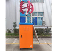 10KW énergie éolienne armoire d'énergie solaire IP55 éolienne générateur 5KW silicium monocristallin panneau solaire MPPT Lithium Ion
