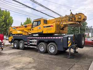 Grue sur chenilles d'occasion XCM-G XCT800 80 tonnes avec moteur, boîte de vitesses et PLC, prête à être expédiée, fabricant chinois, excellente efficacité de levage, longue portée - Product Image 4