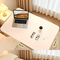 Table de lit d'hôpital réglable en hauteur avec roulettes, table mobile pour ordinateur portable 80x40cm, bureau sur lit