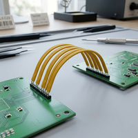 Nomex Flexstrip Jumper-Kabel Flachbandkabel für Hochtemperatur-PCB-Verbindungen