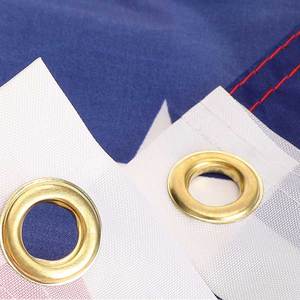 ธงชาด Aozhan <span class=keywords><strong>FLAG</strong></span> ขนาด 3x5 ฟุต ผลิตจากโพลีเอสเตอร์ 100D พร้อมห่วงโลหะสองจุด สีสันสดใส - Product Image 4