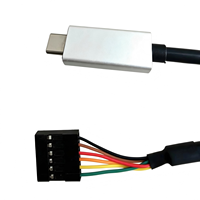 Cable Convertidor Serial USB-C a TTL UART FTDI FT232R de Grado Profesional 3P/4P/6P