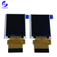 Modul Layar LCD Grafis 1.77 Inci TFT ILI9163V Langsung dari Pabrik 128x160 COG 2.8V 12 O'Clock dengan Lampu Latar LED Putih Ganda
