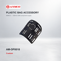 Composant POM pour accessoires de sac, conception d'assemblage AM-OP0018 pour assemblages de sacs, options de couleur et de logo OEM pour les commandes de composants OEM