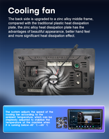 Autoradio Android Nunoo T9 2 Din pour lecteur DVD, navigation GPS, écran tactile universel 9/10 pouces, autoradio de tableau de bord