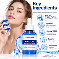 Sérum Visage Anti-rides Raffermissant Multi-Peptides GHK-Cu Peptide de Cuivre Matrixyl 3000 Marque Blanche