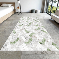 Hochwertige moderne minimalist ische getuftete TPE-Teppich-Blumenmuster-Boden lösung für Schlafzimmer und Wohnzimmer
