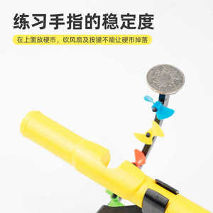Entraîneur respiratoire Piccolo en plastique, accessoire d'entraînement pour instruments à vent - Product Image 4