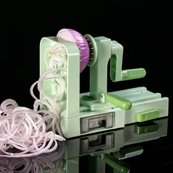 Best Selling 5 Blades Spiralizer Easy-to-use Fruit Vegetable Slicer With BSCI SEDEX Certification