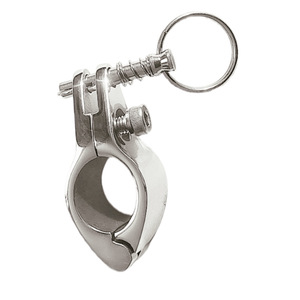 Colliers de serrage pour tuyaux Inherit 25 mm en acier inoxydable 316 avec goupille extractible, support universel pour conduites - Product Image 5