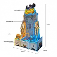 Machine d'arcade interactive de combat PVP 1v1 avec jeu de grimpeur de rochers, écran LED vertical pour l'intérieur