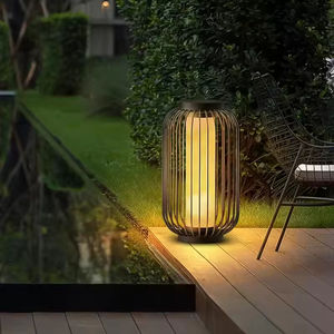 Nueva Tendencia en Iluminación <span class=keywords><strong>LED</strong></span> para Jardín, Resistente al Agua IP65, <span class=keywords><strong>Luces</strong></span> Solares para Jardín, Integradas para Césped, <span class=keywords><strong>Patio</strong></span>, Camino - Product Image 4