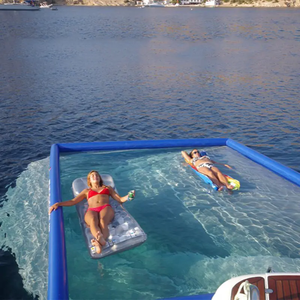 <span class=keywords><strong>Piscine</strong></span> flottante de l'océan de l'eau gonflable de <span class=keywords><strong>location</strong></span> de yacht commercial de Vanace <span class=keywords><strong>avec</strong></span> le filet - Product Image 6